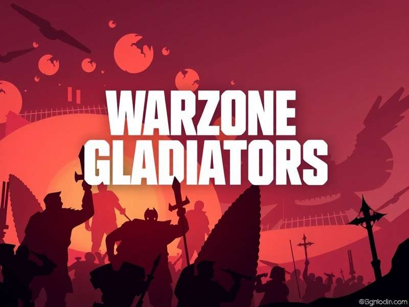 Warzone Gladiators Game Banner